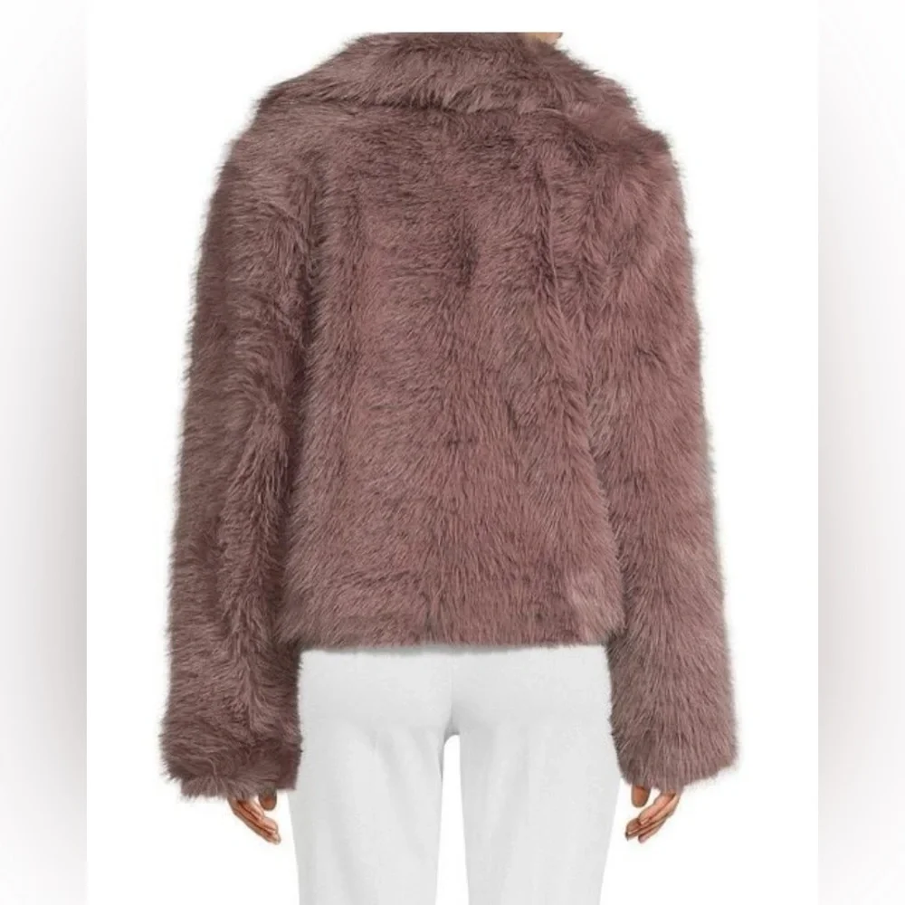 NEW - AVEC LES FILLES
Faux Fur Jacket. Medium. Portabella - Picture 3 of 8